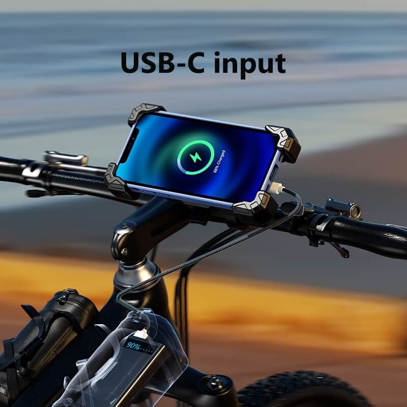 Q-MOUNT Bike Phone Holder for bicycle, electric scooter stroller