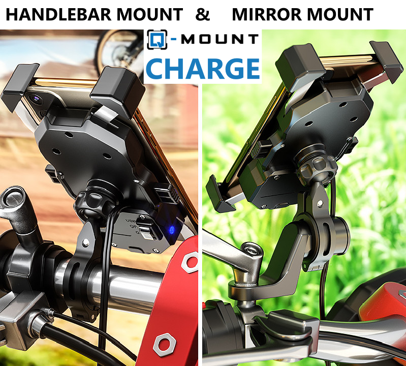 Q mount deals bike phone holder